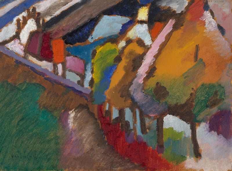 Murnau - Castelo e Igreja - Vassily Kandinsky