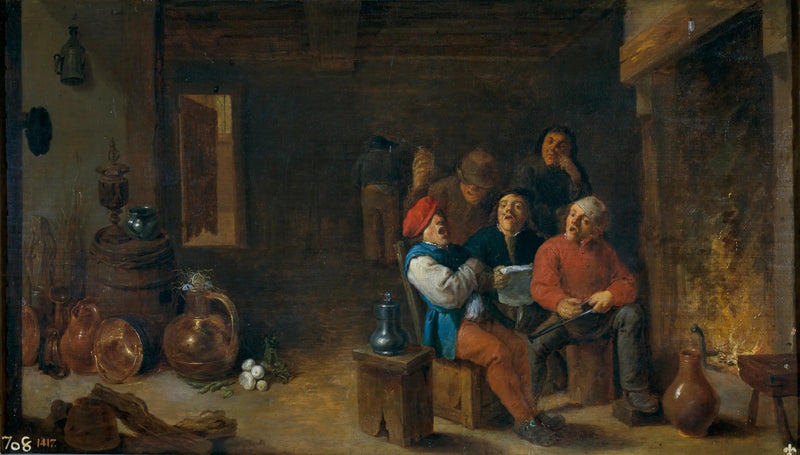 Música na cozinha - David Teniers, o Jovem