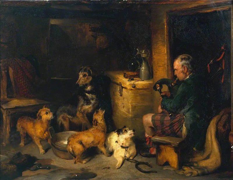 Música das Terras Altas - Edwin Henry Landseer