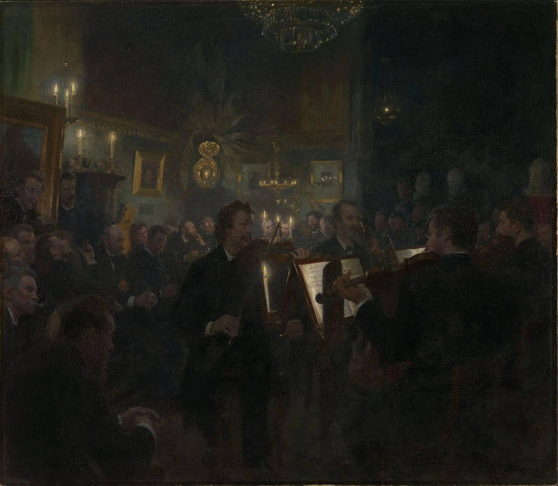 Música em estúdio - Peder Severin Krøyer