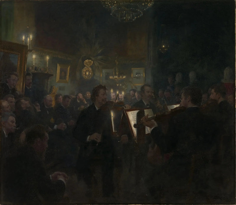 Música em estúdio - Peder Severin Krøyer