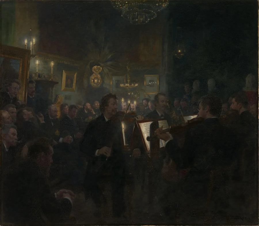 Música em estúdio - Peder Severin Krøyer