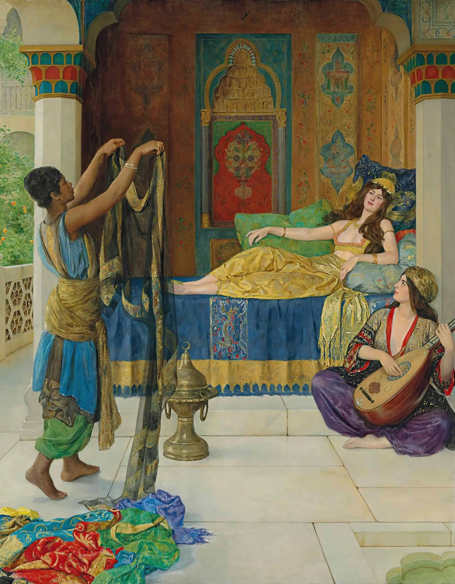 Mirra, Aloés e Cássia - John Collier