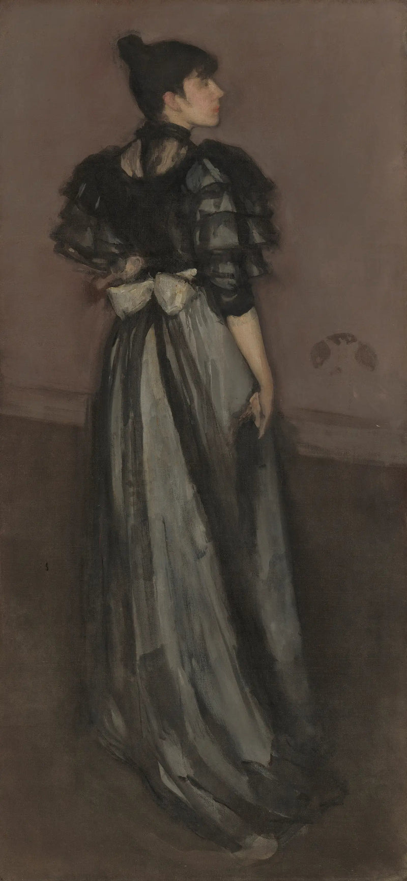 Madre-pérola e prata: a Andaluza - James Abbott McNeill Whistler