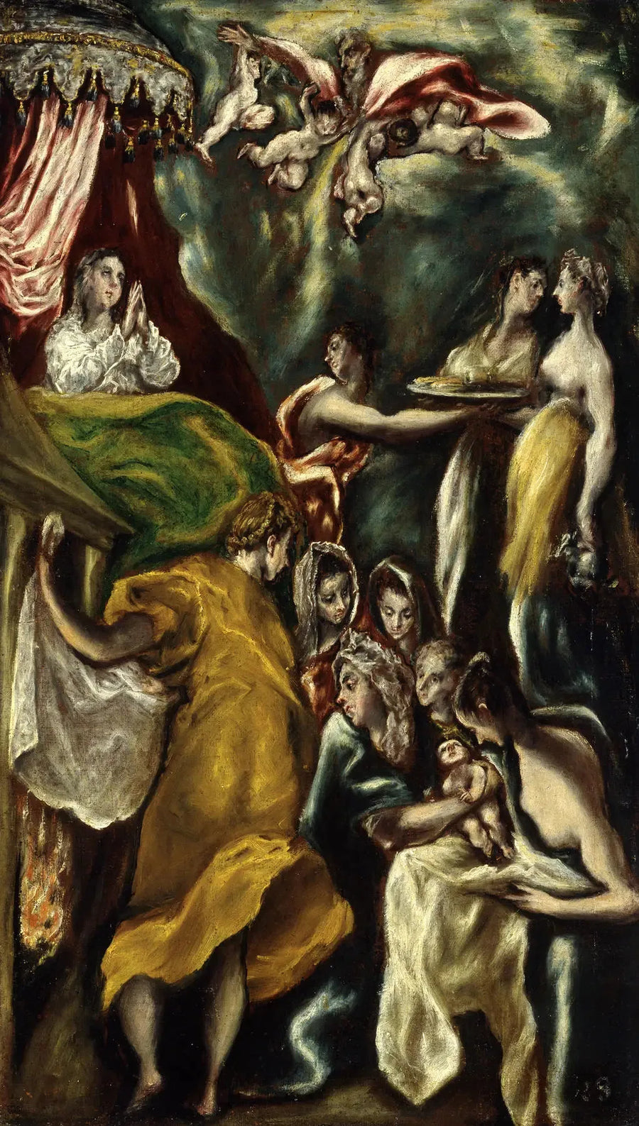 Nascimento de Maria - El Greco