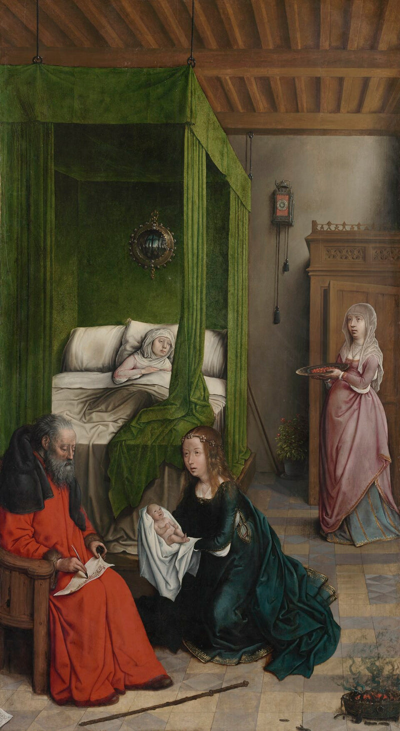 Nascimento de São João Batista - Juan de Flandes