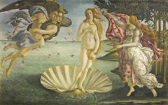 O Nascimento de Vênus, por volta de 1485 - Sandro Botticelli