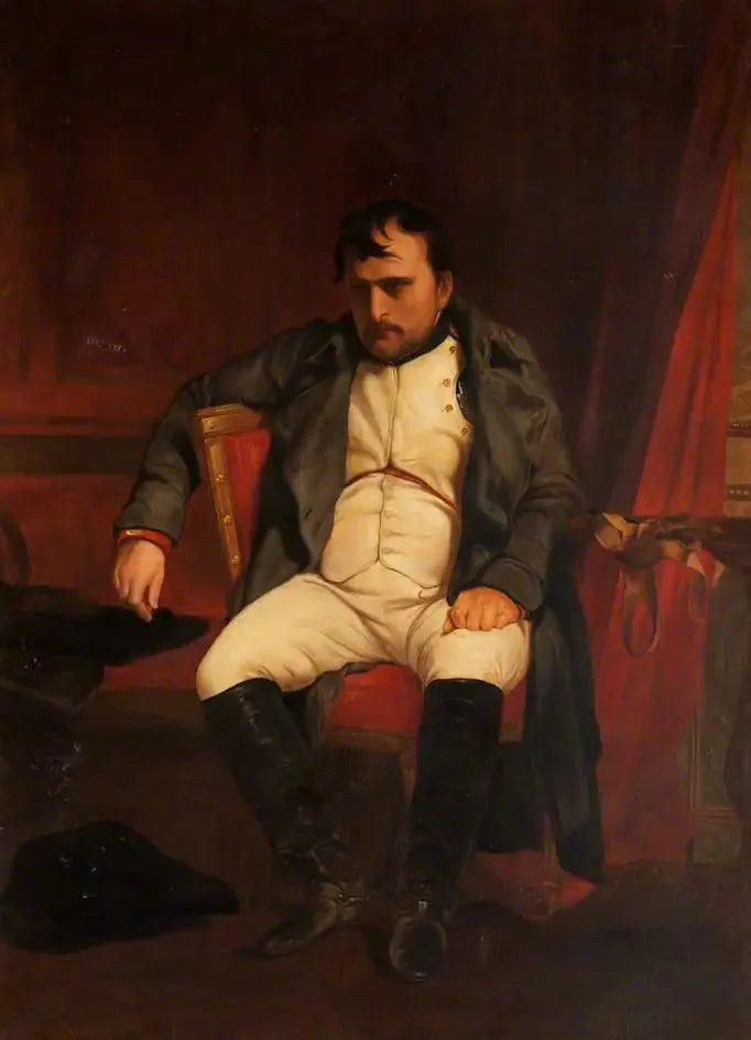 Napoleão em Fontainebleau, 31 de março de 1814 - Paul Delaroche