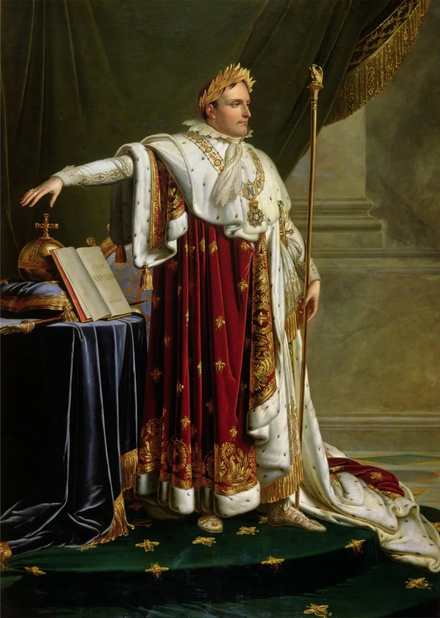 Napoleão com traje imperial - Anne-Louis Girodet