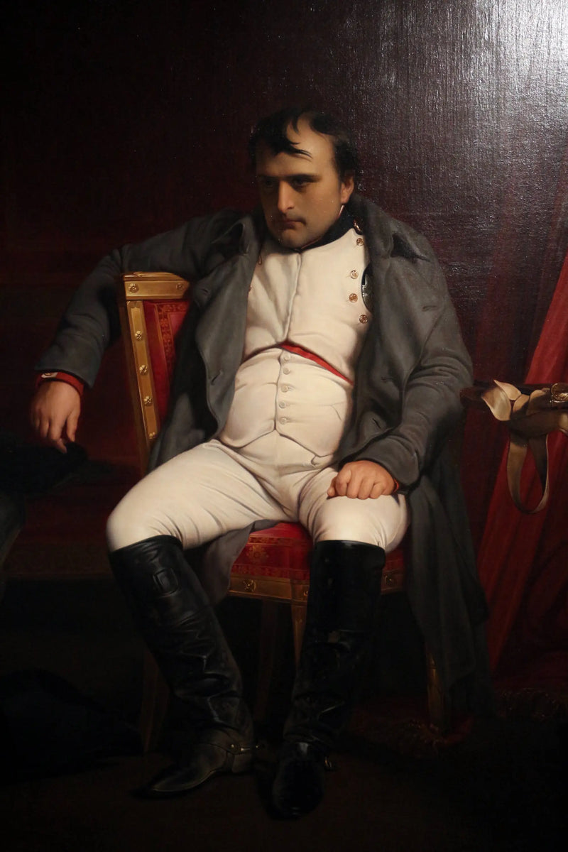 Napoleão I no Fontainebleau em 31 de março de 1814 - Paul Delaroche