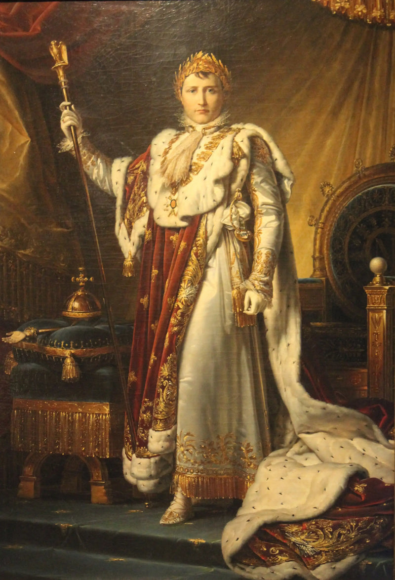Napoleão I em traje de coroação - François Gérard
