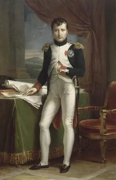 Napoleão I em uniforme de coronel dos granadeiros a pé da Guarda - François Gérard