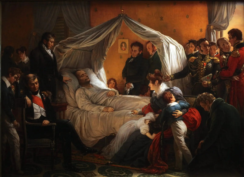 Napoleão em seu leito de morte - Charles de Steuben