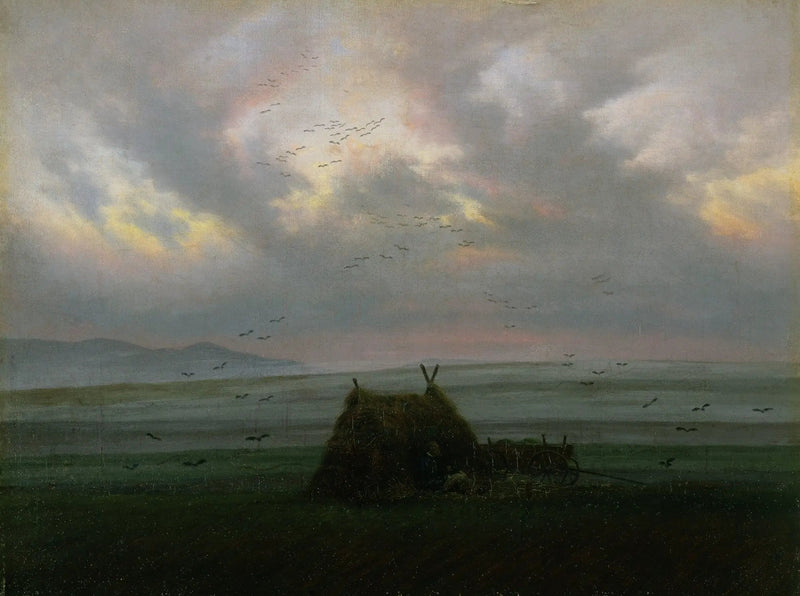 Névoa - Caspar David Friedrich