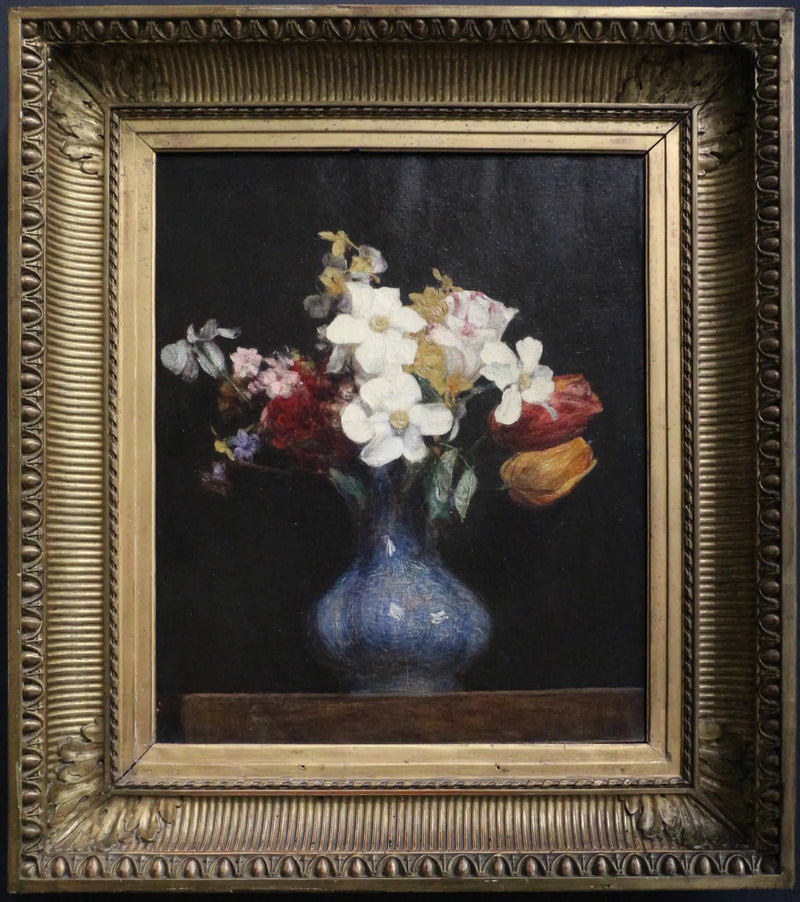 Narcisos e Tulipas - Henri Fantin-Latour