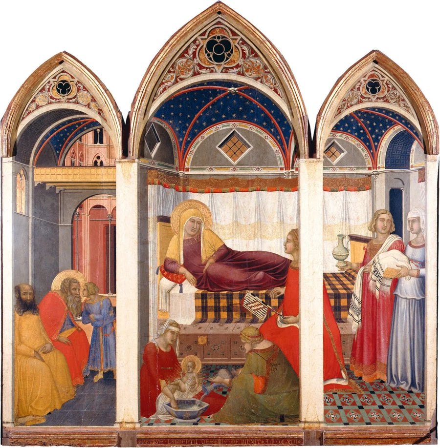 Natividade da Virgem - Pietro Lorenzetti