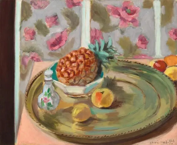 Natureza morta com abacaxi - Henri Matisse