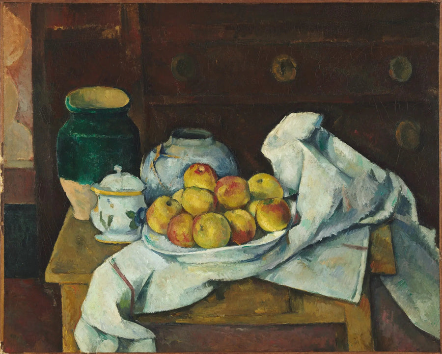 Natureza morta na cômoda - Paul Cézanne