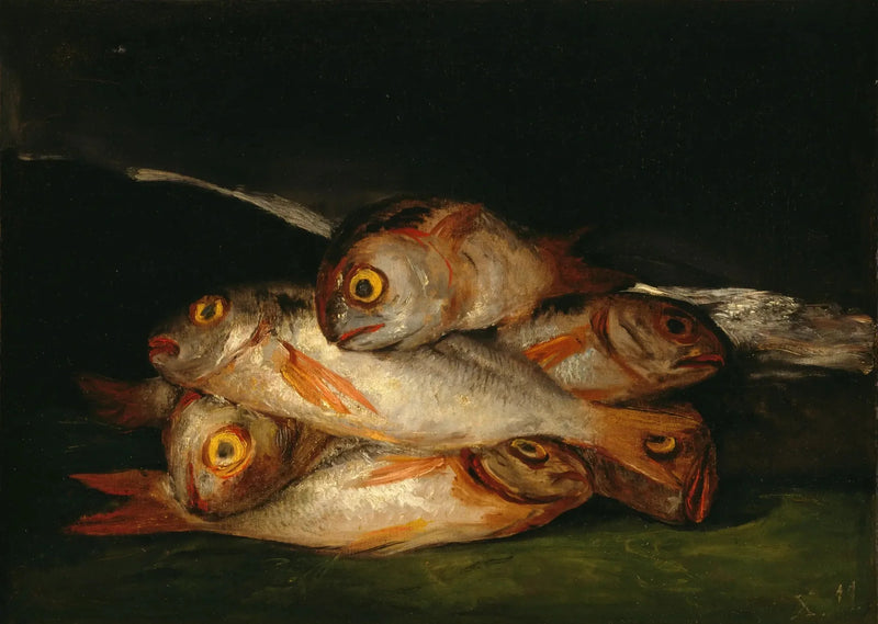 Natureza morta com dourada - Francisco de Goya