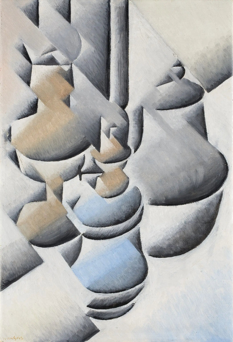 Natureza morta com lâmpada - Juan Gris