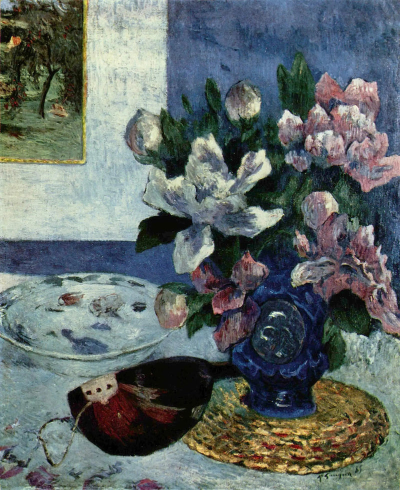 Natureza morta com a mandolina - Paul Gauguin