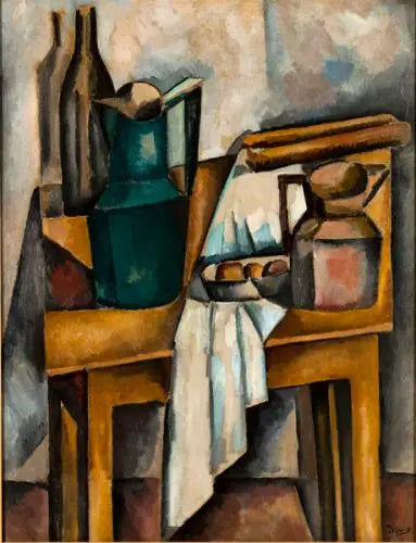 Natureza morta na mesa - André Derain
