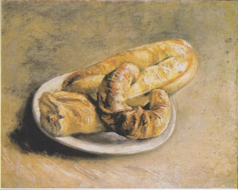 Natureza morta, prato com pão - Vincent van Gogh