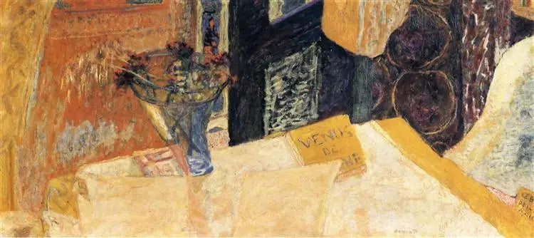 Natureza morta com buquê de flores ou A Vênus de Círenes - Pierre Bonnard