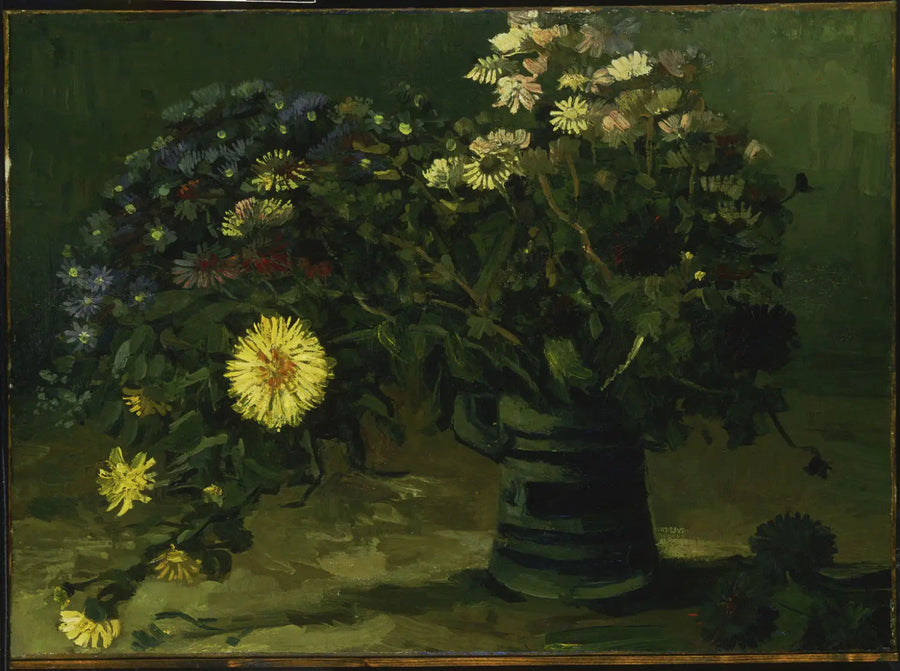 Natureza morta com buquê de margaridas - Vincent van Gogh
