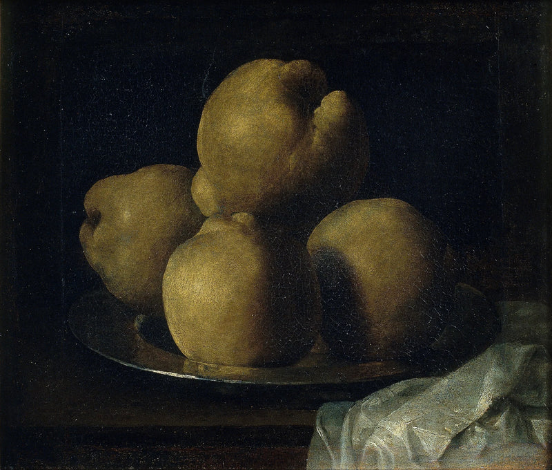 Natureza morta no canto - Francisco de Zurbarán