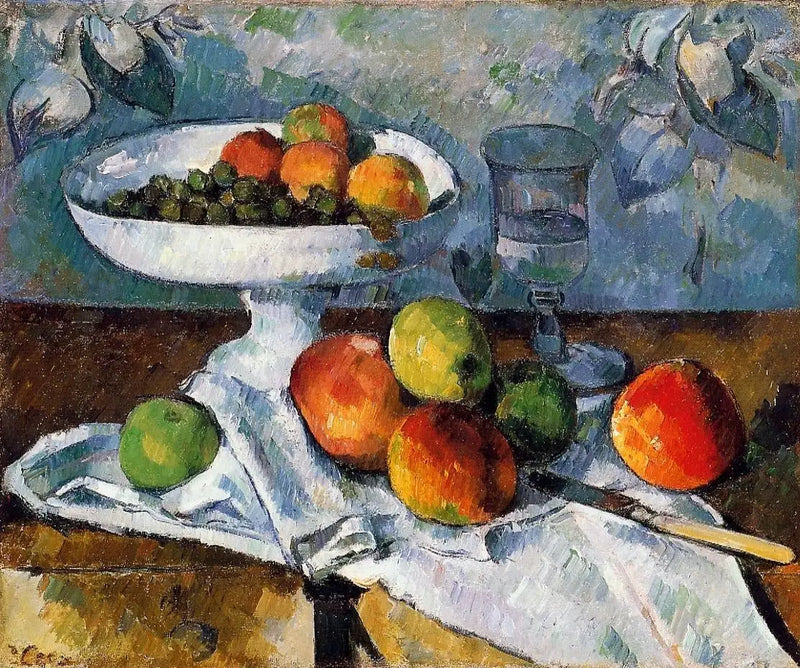 Natureza morta com fruteira - Paul Cézanne
