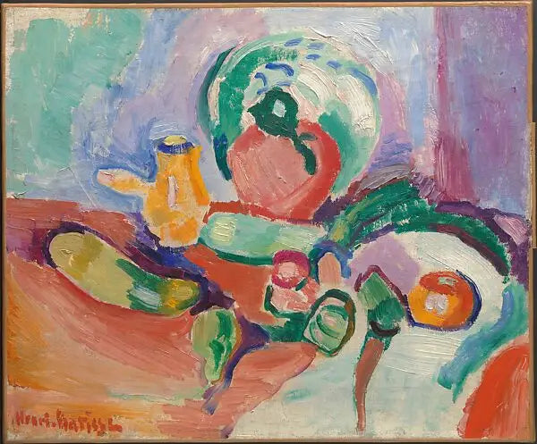 Natureza morta com pepino - Henri Matisse