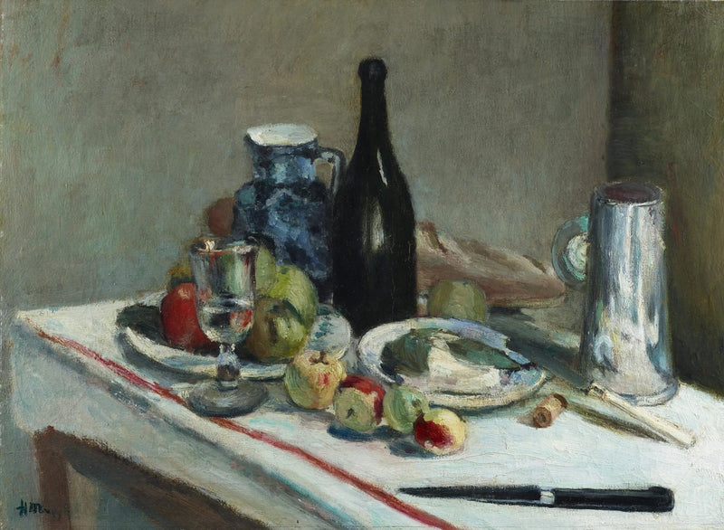 Natureza morta com faca preta - Henri Matisse