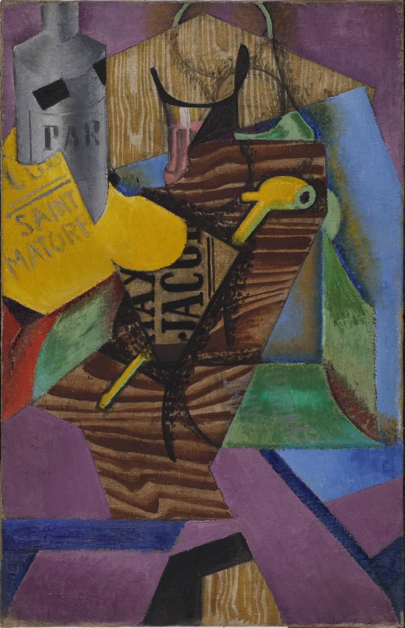 Natureza morta com livro - Juan Gris
