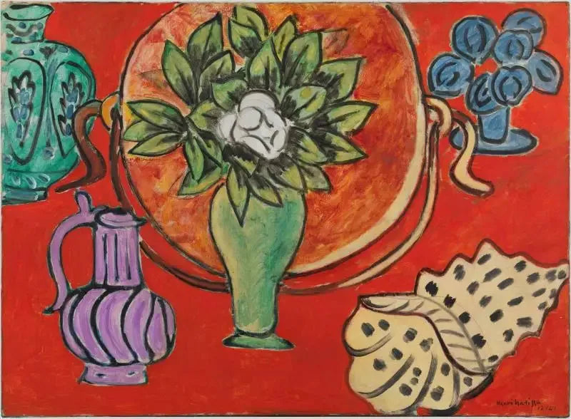 Natureza morta com magnólia - Henri Matisse
