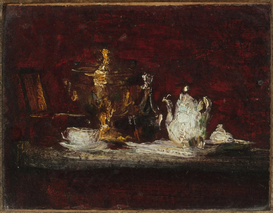 Natureza morta com samovar - Henri Fantin-Latour