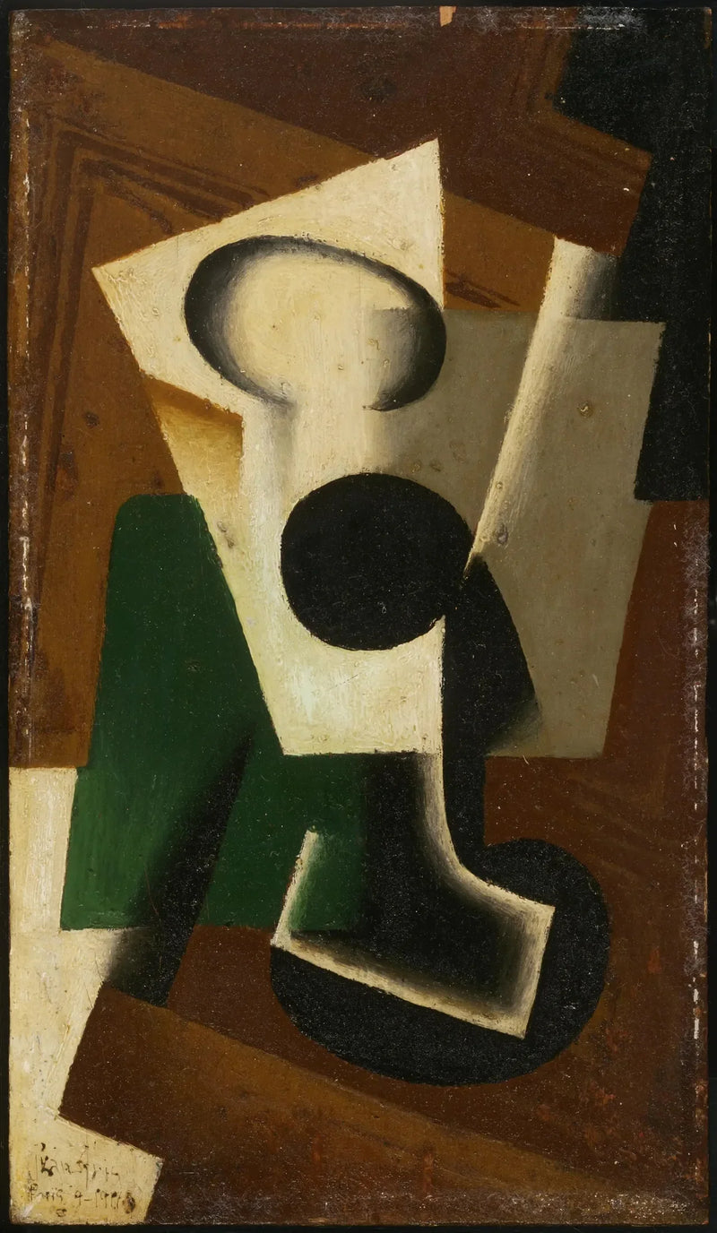 Natureza morta com copo - Juan Gris
