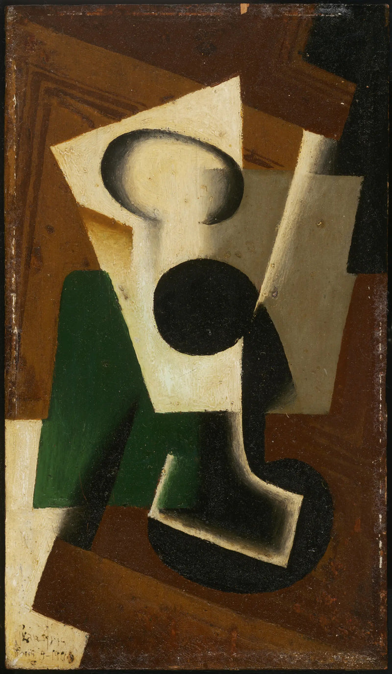 Natureza morta com copo - Juan Gris