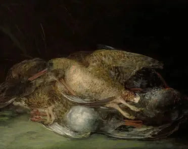 Natureza morta com snipe - Francisco de Goya