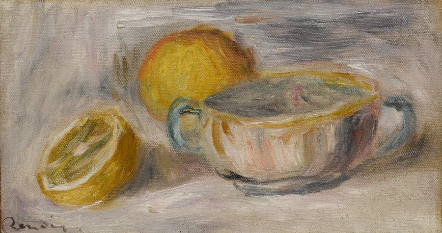 Natureza morta com limões - Pierre-Auguste Renoir