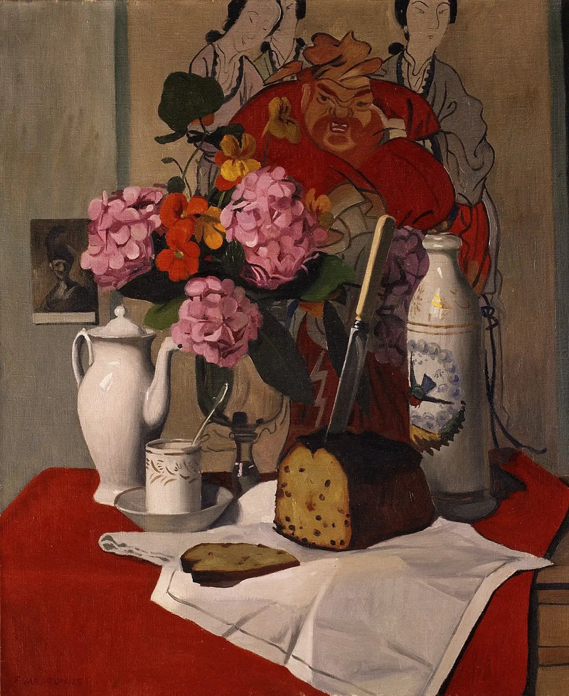 Natureza morta com flores - Félix Vallotton