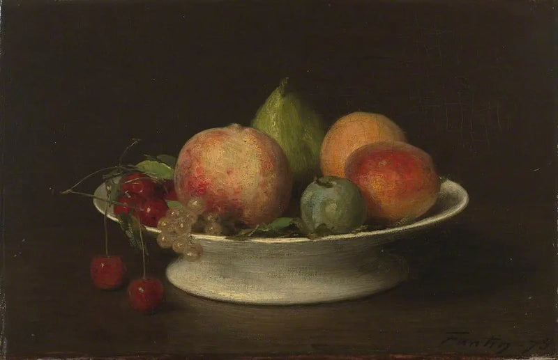 Natureza morta com frutas - Henri Fantin-Latour