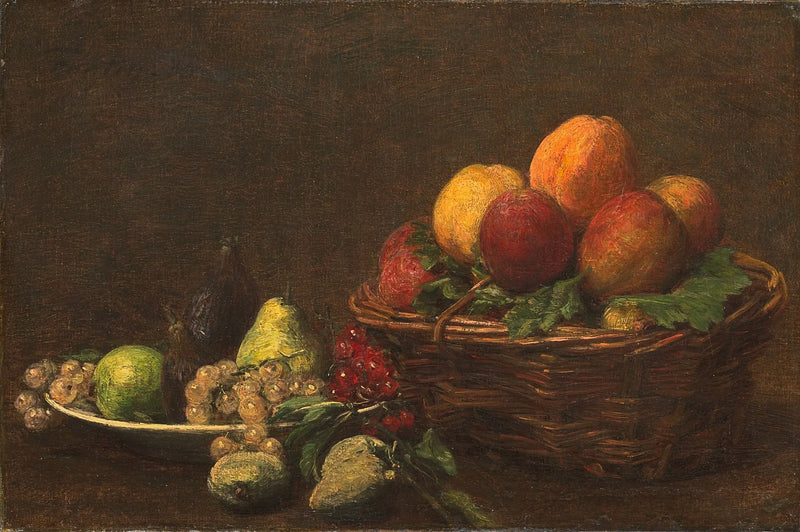 Natureza morta com frutas - Henri Fantin-Latour