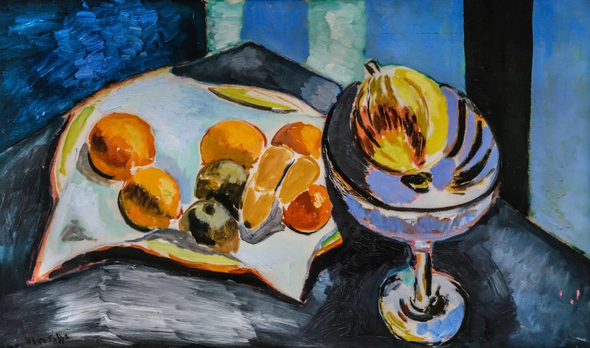 Nature morte aux fruits - Henri Matisse image 1 copie de tableau peinte à la main