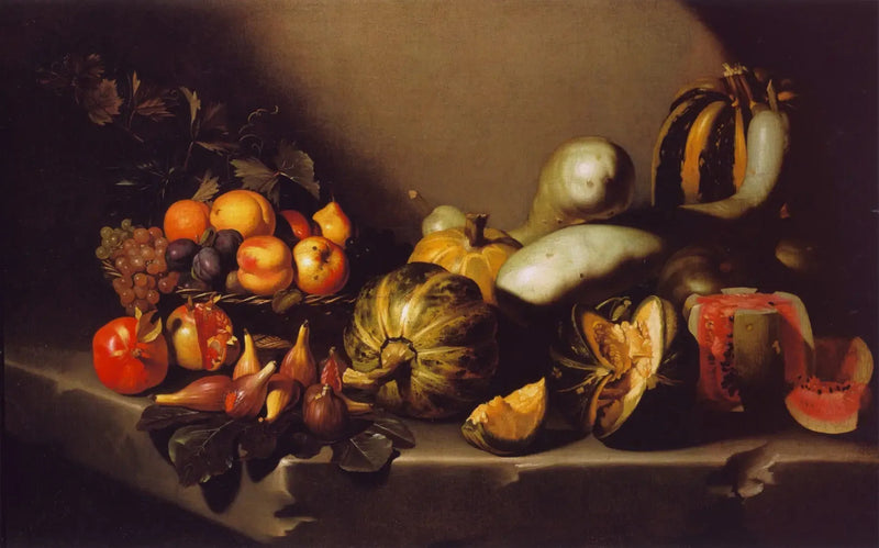 Natureza morta com frutas - Le Caravage