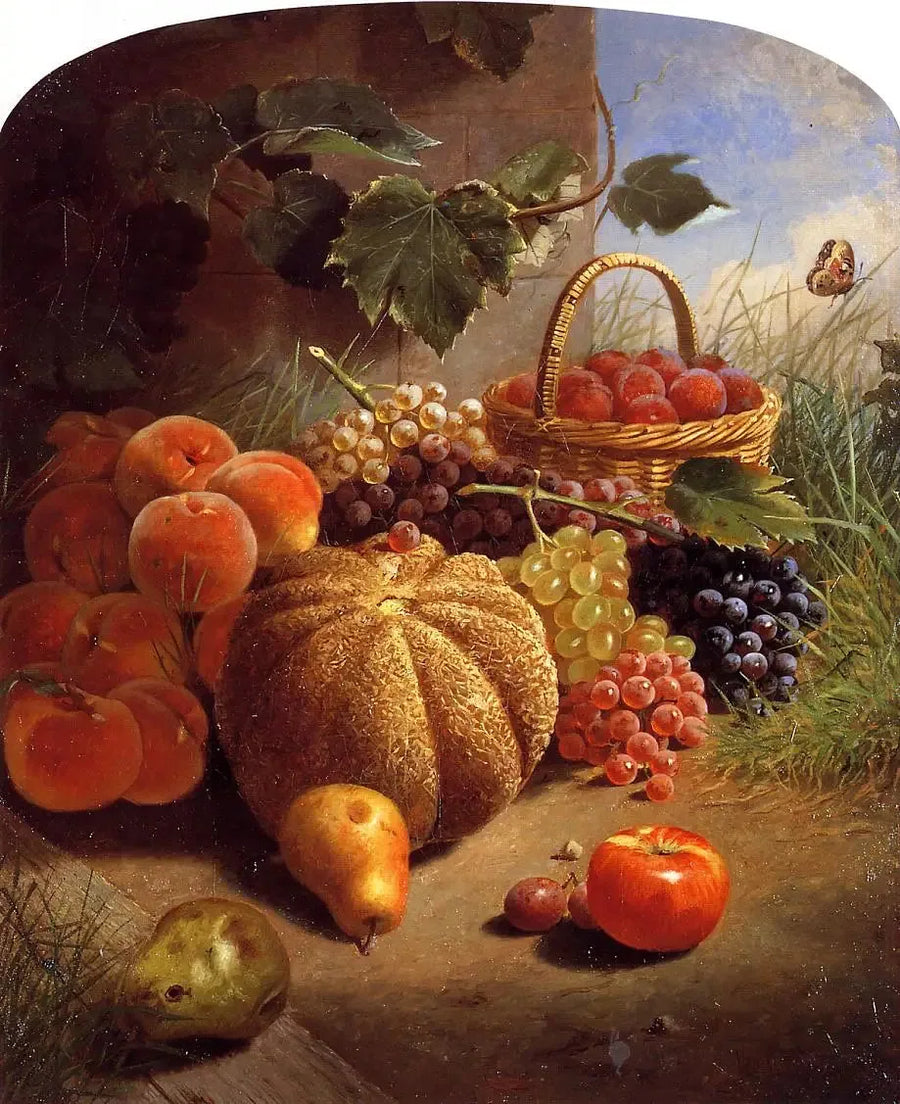 Natureza morta com frutas - William Merritt Chase