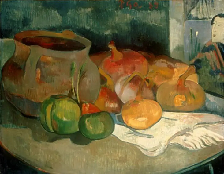 Natureza morta com cebolas - Paul Gauguin