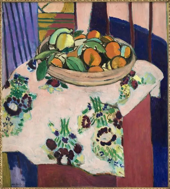 Natureza morta com laranjas - Henri Matisse
