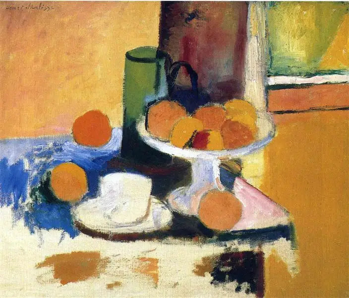 Natureza morta com laranjas - II - Henri Matisse