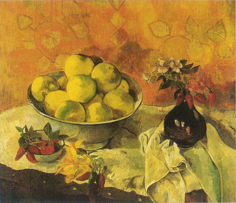 Natureza morta com toranjas - Paul Gauguin